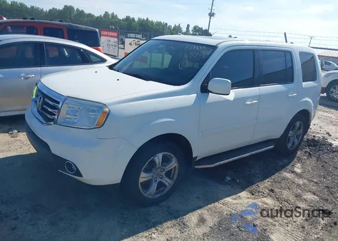 2014 Honda Pilot Ex-L from USA, damaged, VIN 5FNYF3H59EB025085